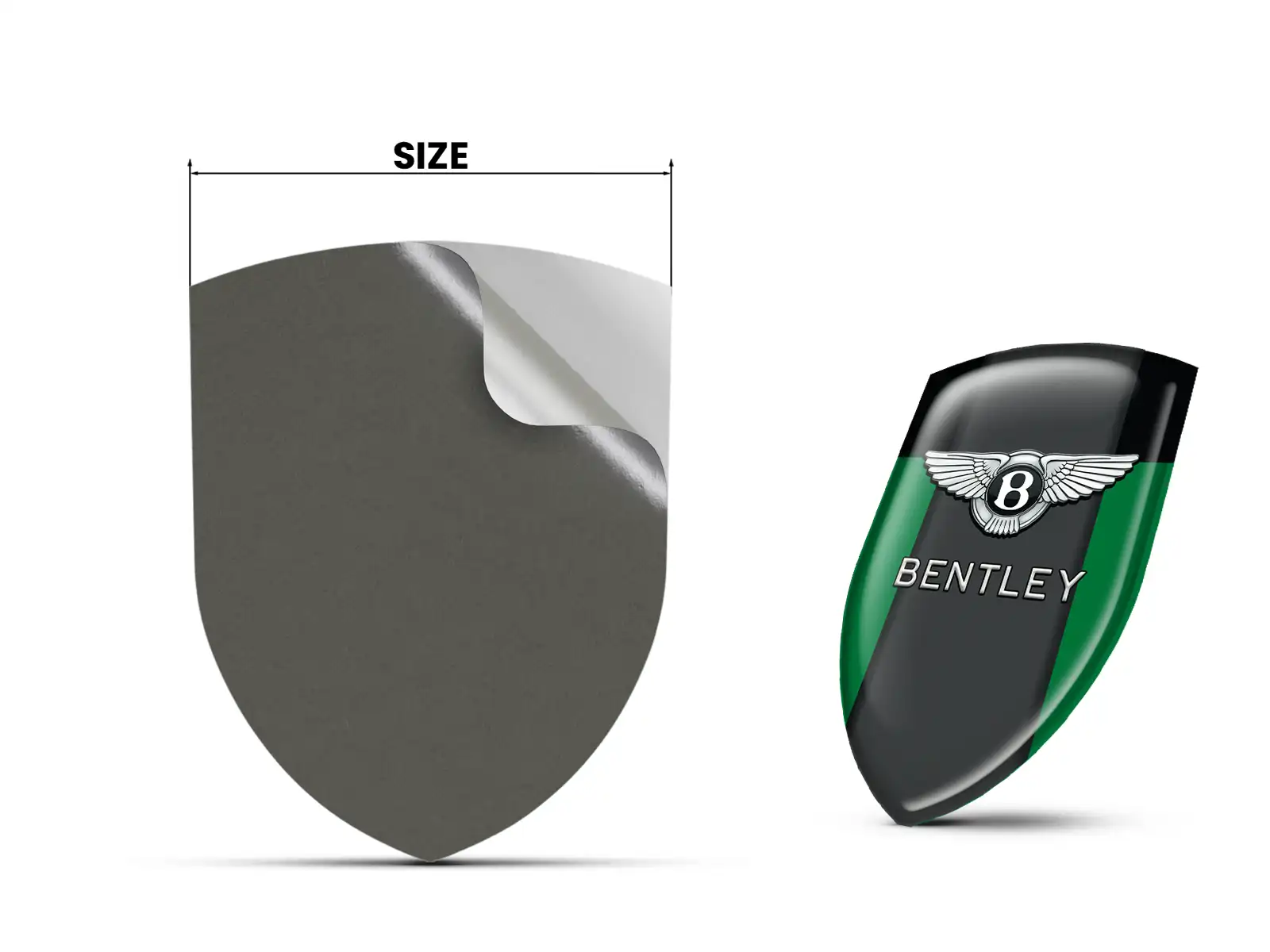 Bentley Adesivo Parabrezza Moderno Max Durevole Pro Chic